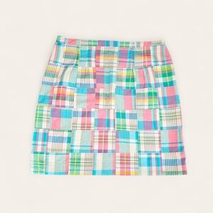 Talbots Multicolor Plaid Skirt